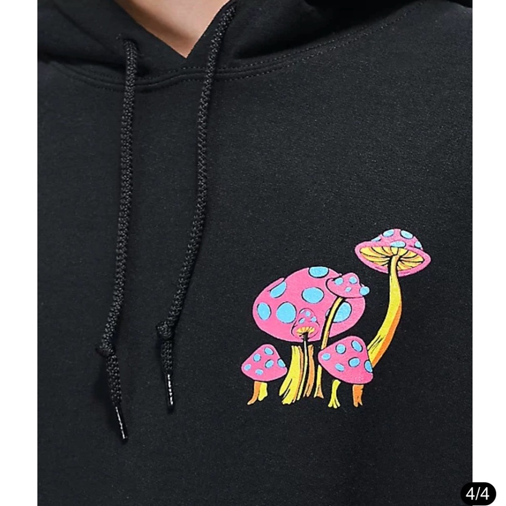 A.LAB Black Magic Fungi Pullover Graphic Hoodie (M) - Picture 6 of 14